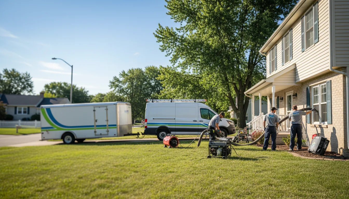 Flooded Basement Restoration And Cleanup With Repair in Weyerhaeuser, WI near me
